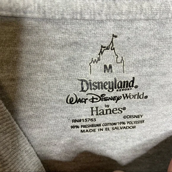 Disney parks 2009 gray short sleeve T-shirt Mickey - Picture 3 of 3